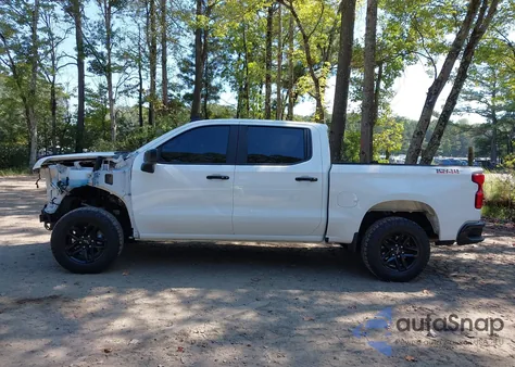 2021 Chevrolet Silverado 1500 4Wd Short Bed Lt Trail Boss из США, поврежденный, VIN 1GCPYFED3MZ256253